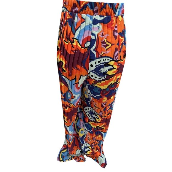 Ashley Stewart Womens Plus Size Multi-Color Printed Palazzo Pants size 18/20 - Picture 5 of 9